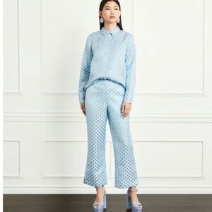 Hill House Sky Blue Geometric Ensemble